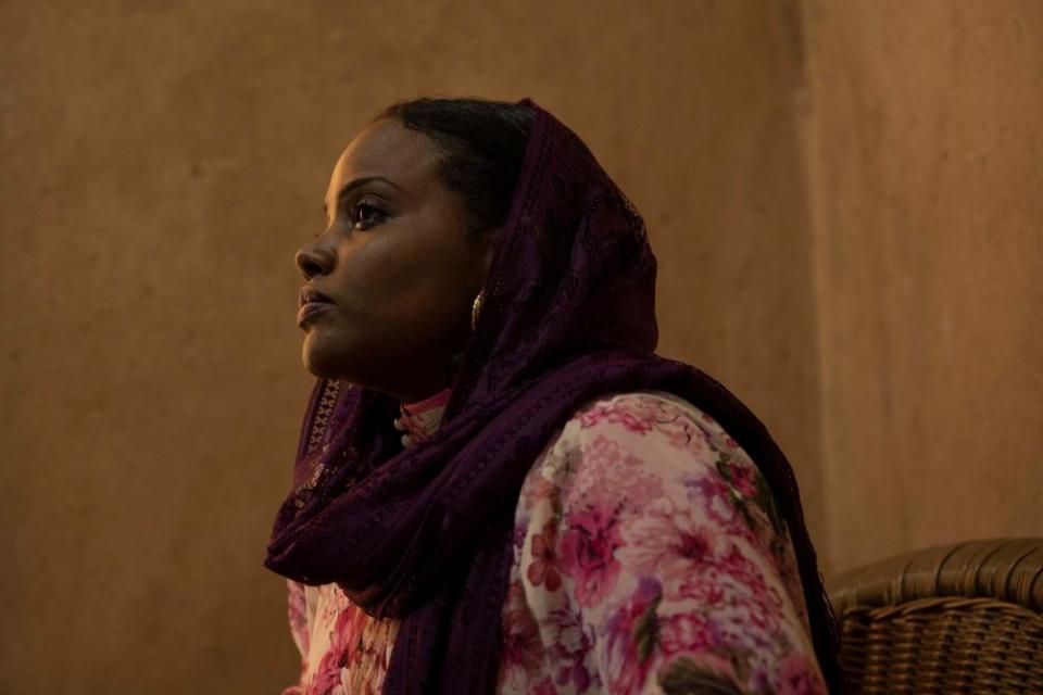 A portrait of Sulima Ishaq at the Combating Violence against Women and Children unit in Sudan