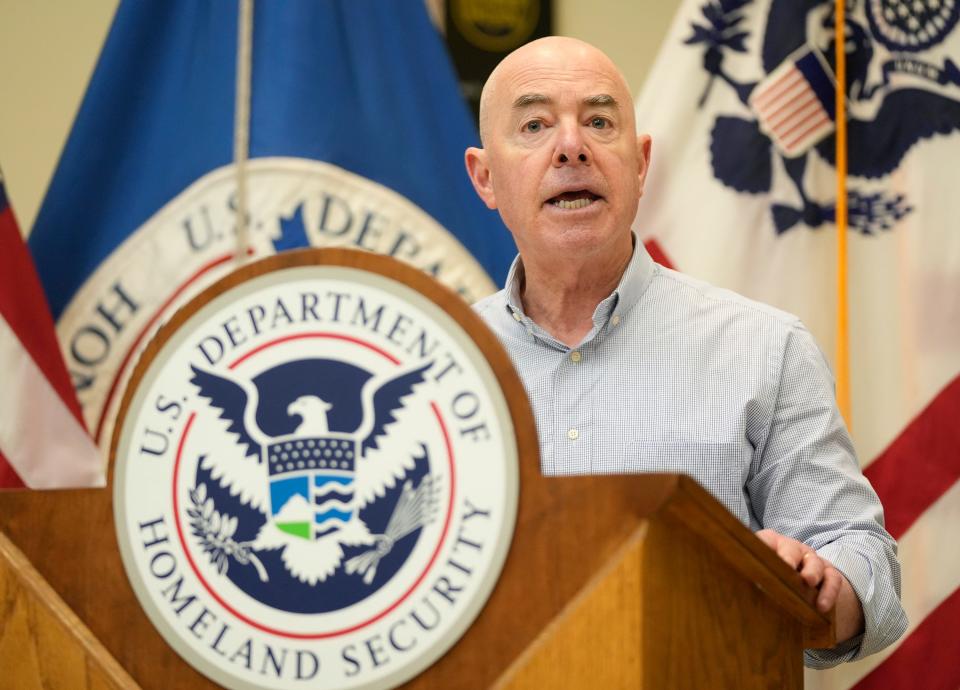 In a letter responding to the House Homeland Security Committee's impeachment allegations, Homeland Security Secretary Alejandro Mayorkas noted that more than 14,000 smugglers have been arrested during his tenure and “thousands have been prosecuted under federal law.”