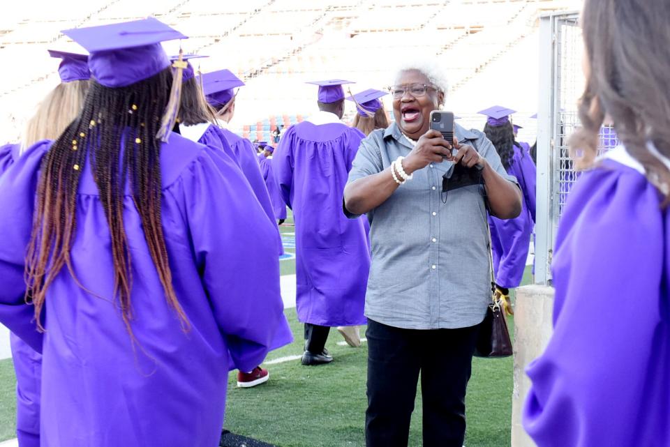 Byrd High School Graduation at Independence Stadium May 28, 2021. 