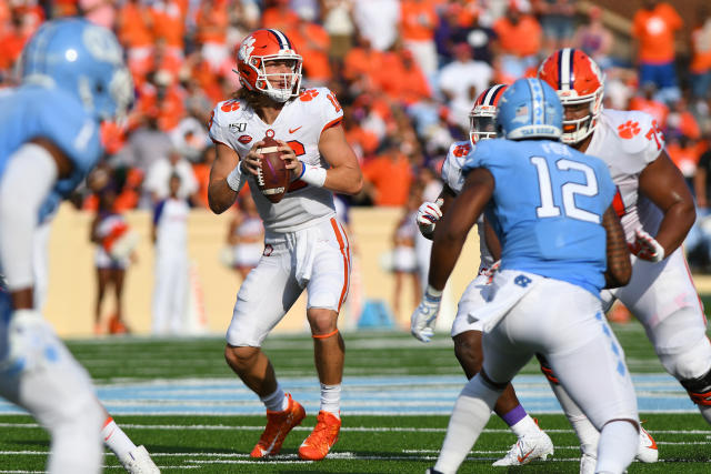 No. 1 Clemson stops 2-point conversion, beats North Carolina