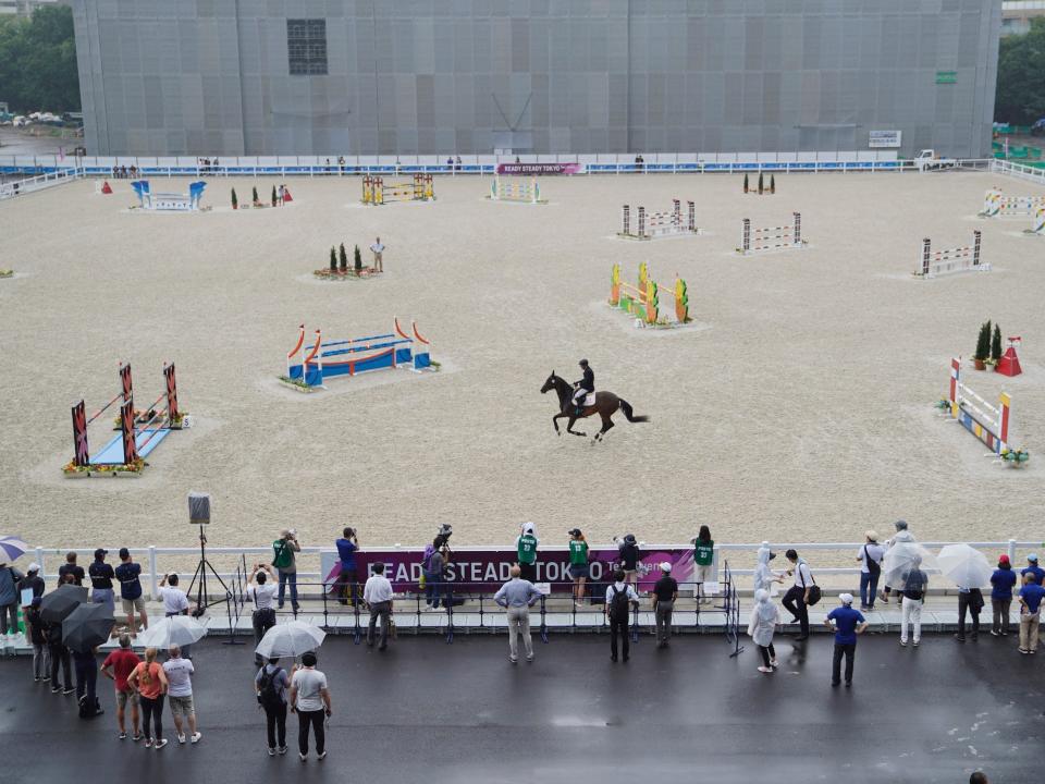 Equestrian Park at Tokyo 2020 Olympics.