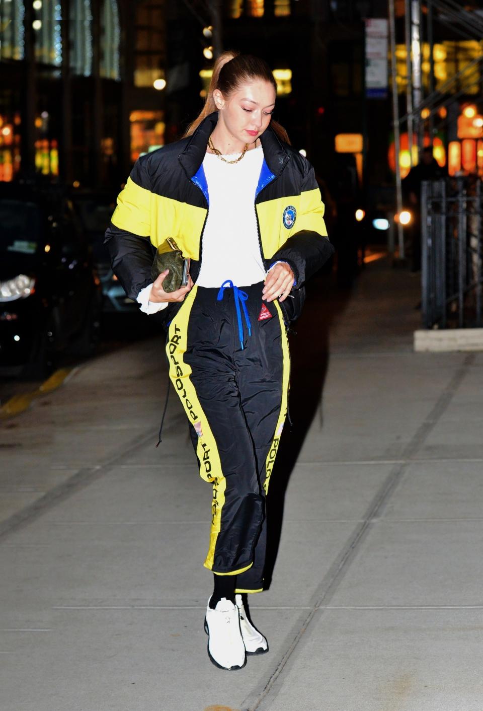 Gigi Hadid en jogging