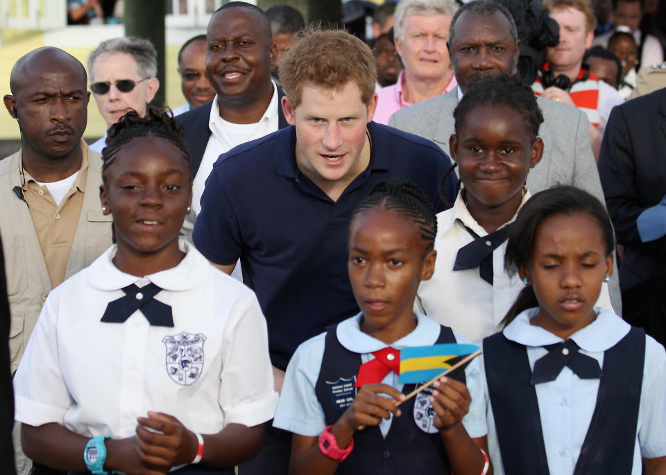 Prince Harry Tours Bahamas To Mark Queen Elizabeth II's Diamond Jubilee