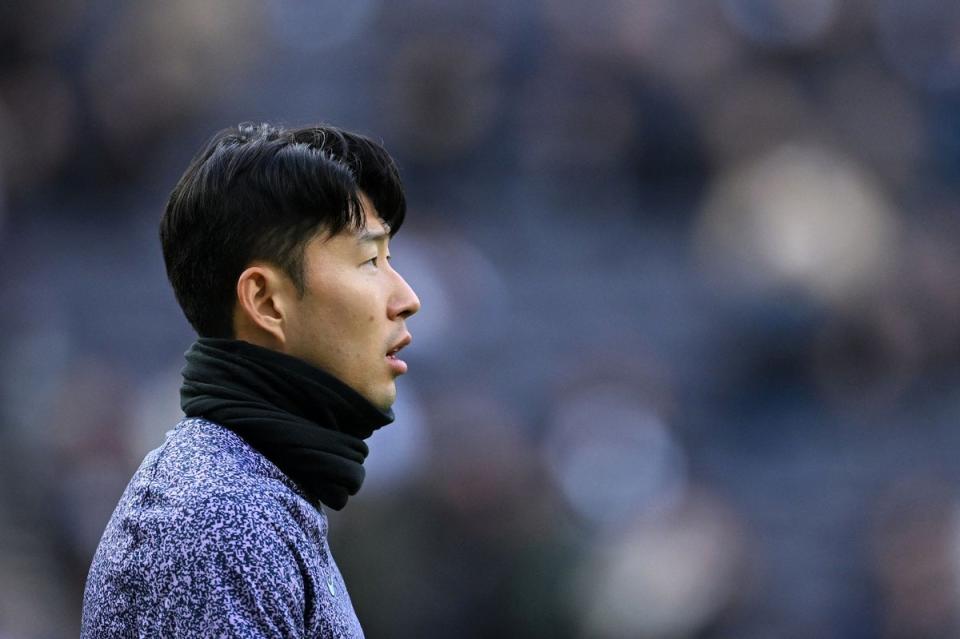 Reaction: Heung-min Son (AFP via Getty Images)