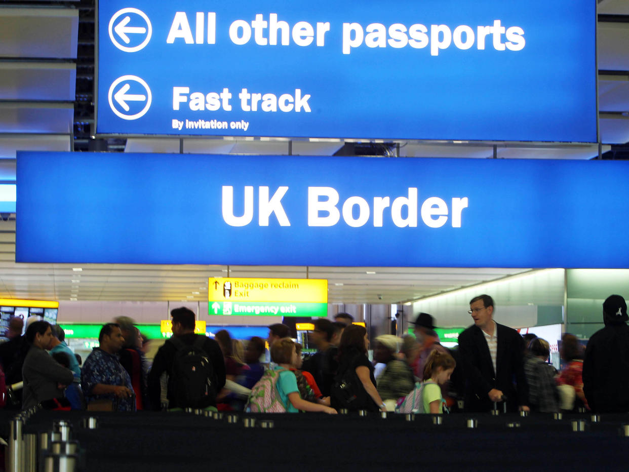 British Airways has launched a scathing attack on the Home Office over 'dreadful' immigration queues at airports: PA