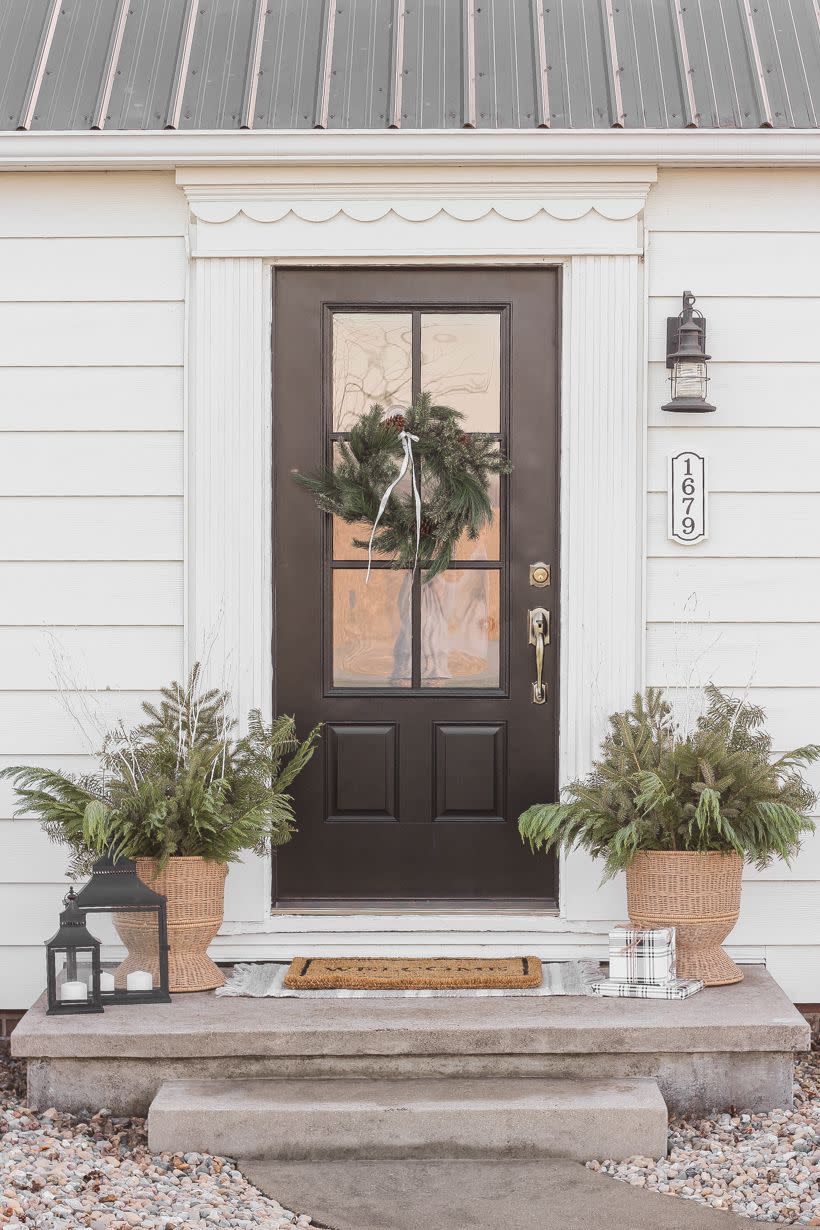 Outdoor Winter Planters