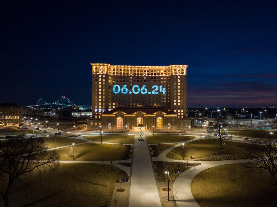 The much-anticipated date for the train station to reopen is June 6, more than 30 years after it closed. The 15-story Corktown fixture opened in 1913 and was originally built for office space, but fell into ruin after closing in 1988, becoming a symbol for the Detroit's decline.