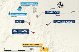 Location of the Mahogany Project and other Headwater projects in the region*.