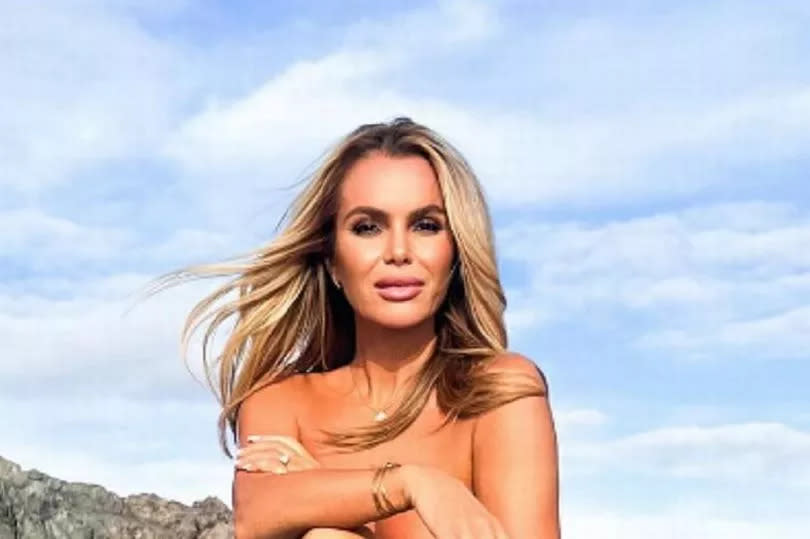 Amanda stripped off to celebrate her 53rd birthday -Credit:Amanda Holden Instagram