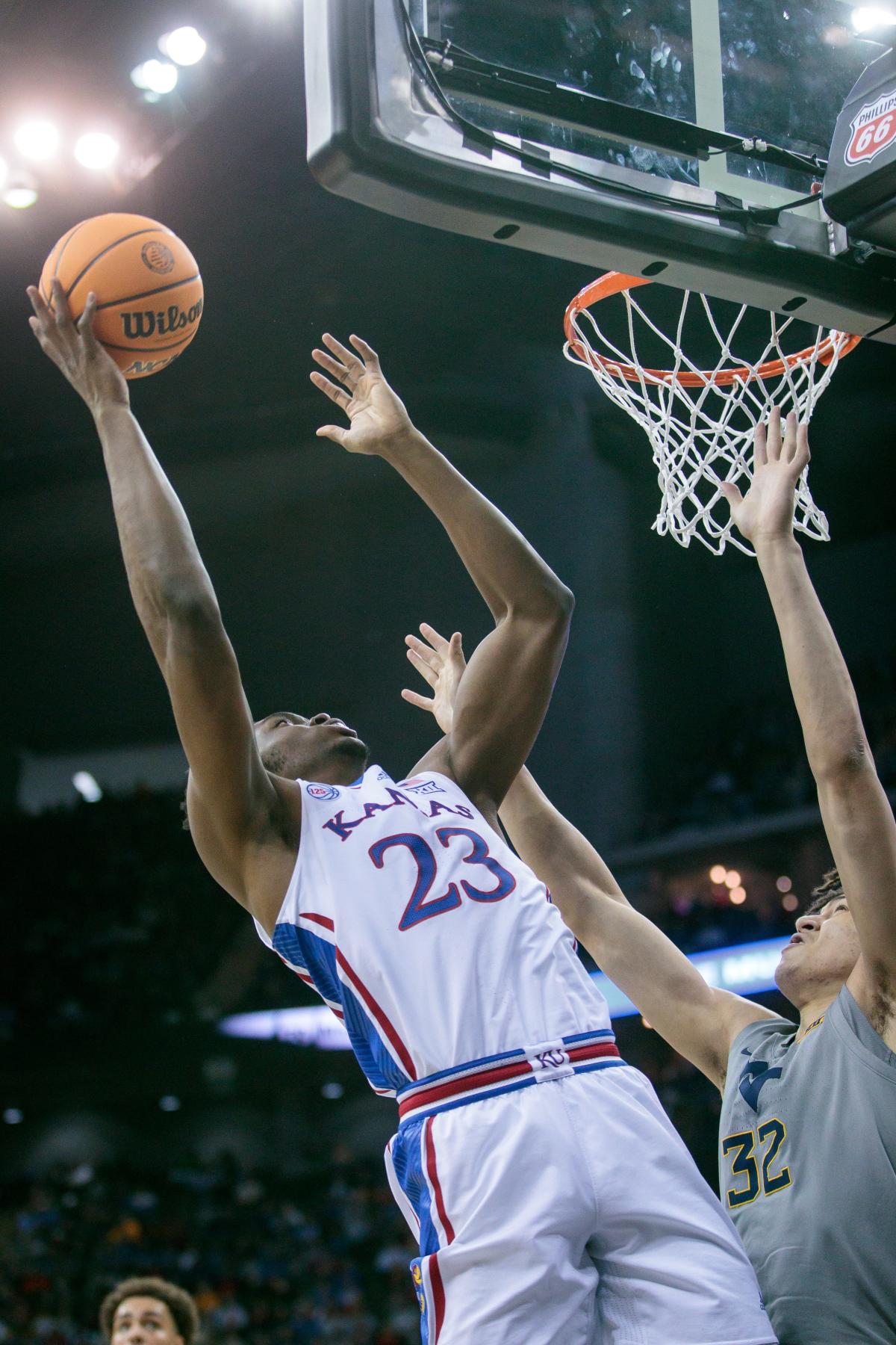 Kansas men’s basketball center Ernest Udeh Jr. decides to enter the