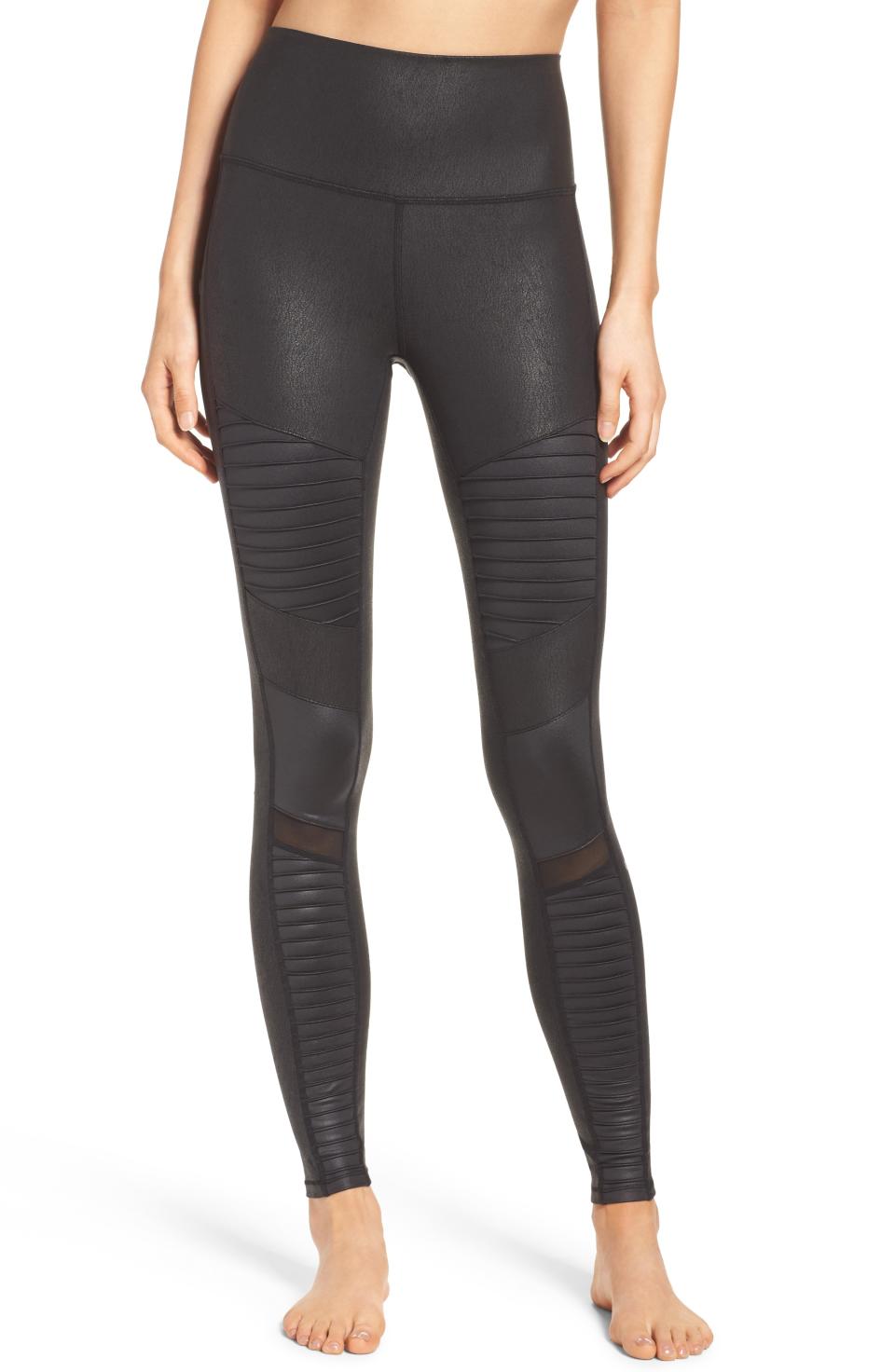 SAGITTARIUS (NOVEMBER 22–DECEMBER 21): High Waist Moto Leggings