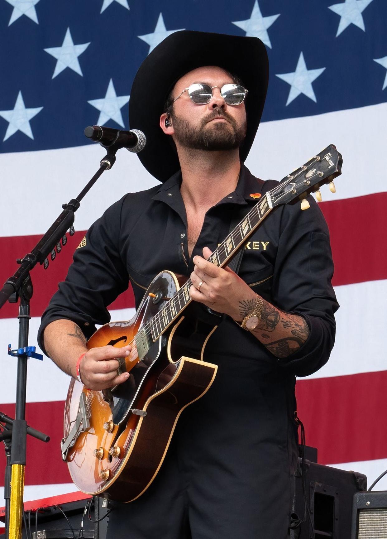 Shakey Graves performs on stage during Willie Nelson's 4th of July picnic and fireworks show at Q2 Stadium in Austin, Texas last summer.
