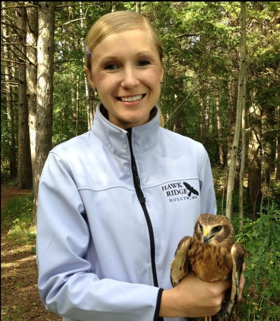 Janelle Long, a native of Greenfield, is executive director of Hawk Ridge Bird Observatory in Duluth.