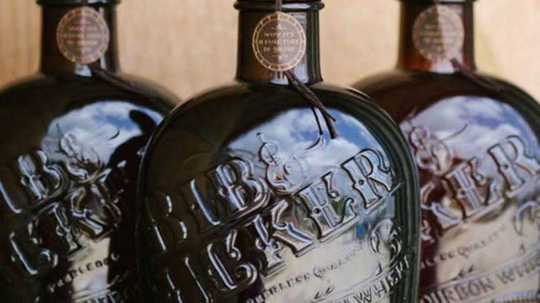 Bib & Tucker bourbon bottles close up