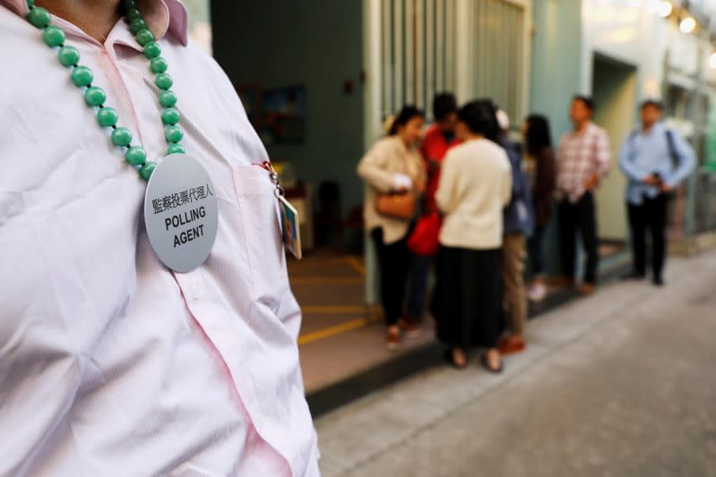 Hong Kong holds local elections