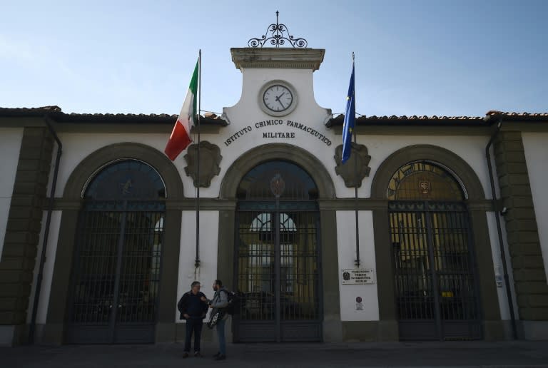 The Military Chemical and Pharmaceutical institute (ICFM) building in Florence where the Italian Military's Cannabis Project Team grows marijuana for medical use