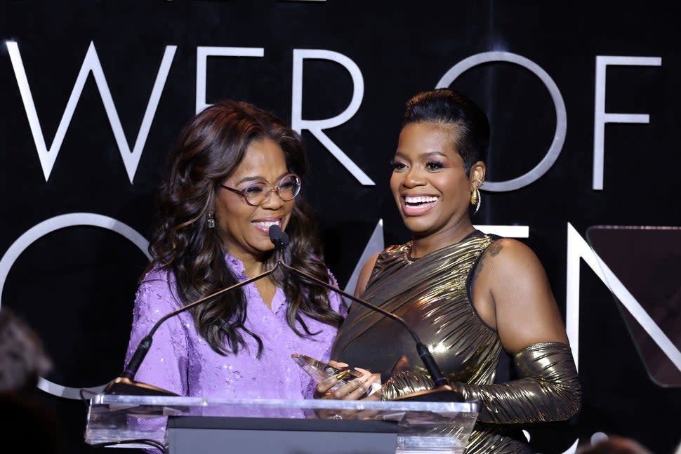 Oprah Winfrey and Fantasia