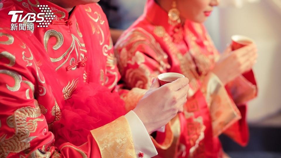 大陸一對新人日前結婚時遇到男方前女友來婚禮鬧場。（示意圖／shutterstock達志影像）