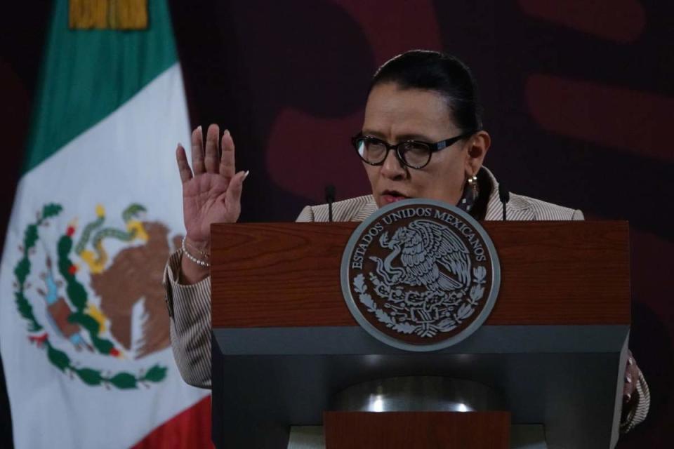 Rosa Icela Rodríguez presentó un informe sobre las solicitudes de protección de candidatos