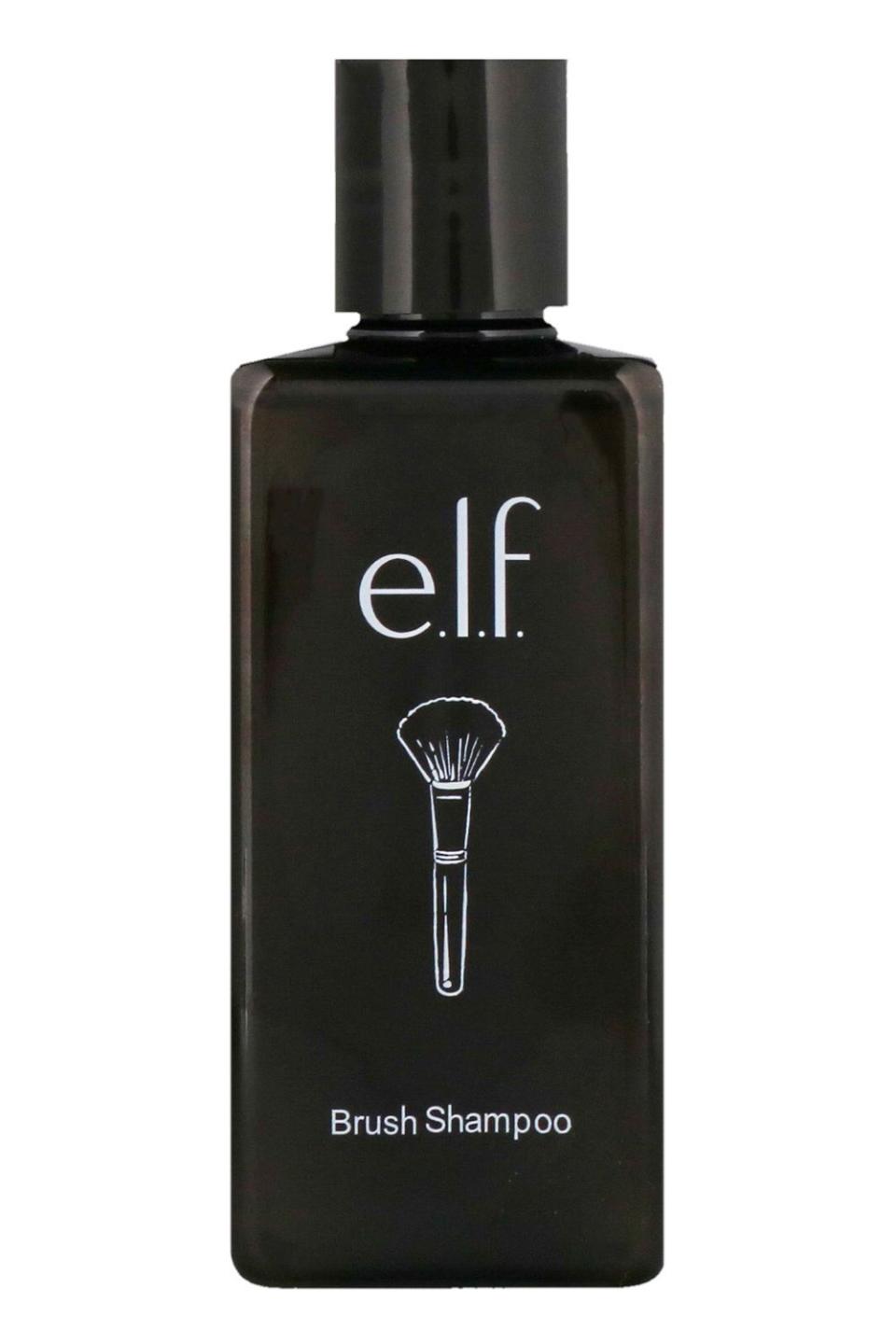 3) E.l.f. Brush Shampoo