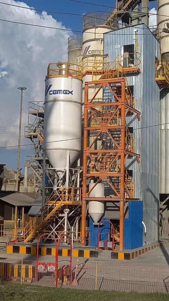 Así es la nueva línea de producción de Cemex en el sur de Bogotá. Foto: Cemex