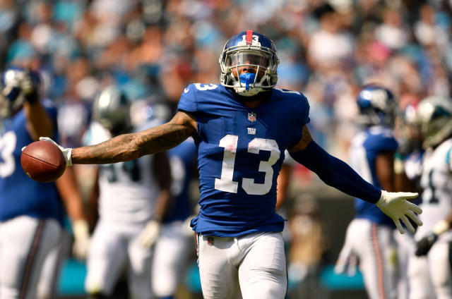 Odell Beckham Jr. through the years with Giants