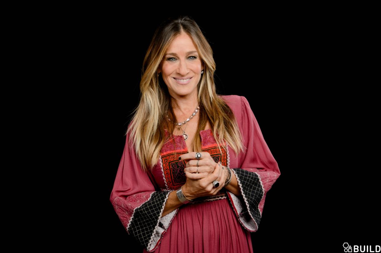 Sarah Jessica Parker visits AOL Hq for Build on October 6, 2016 in New York. Photos by Noam Galai