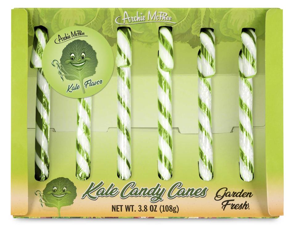 Kale Candy Cane (Courtesy Archie McPhee)