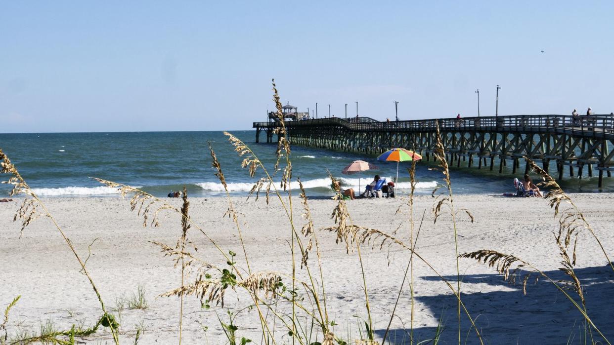 cherry grove pier at north myrtle beach