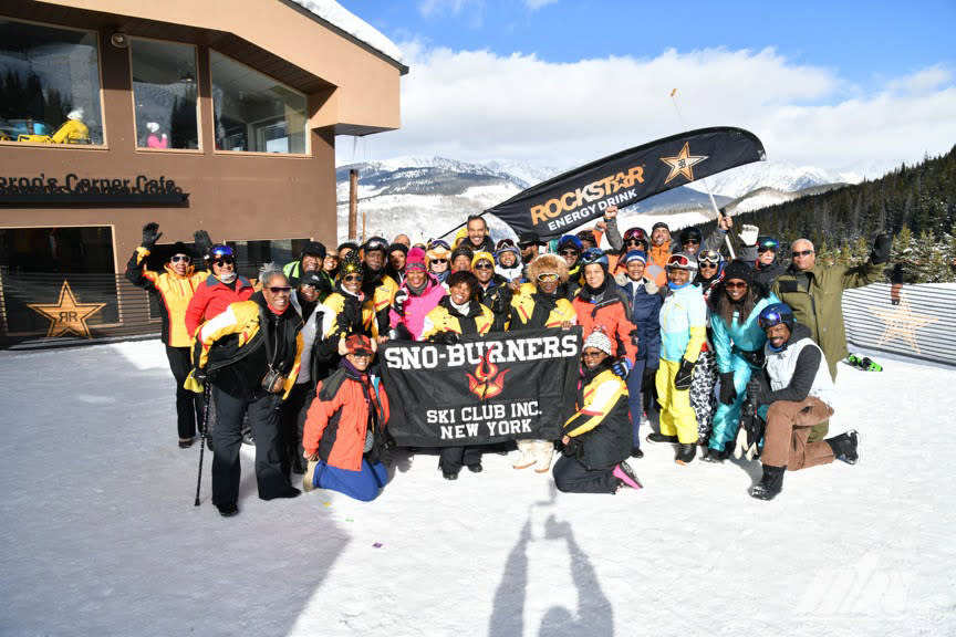 Members of the Sno-Burners Ski Club gather at the annual National Brotherhood of Skiers summit in Vail, Colo., in February. (Courtesy National Brotherhood of Skiers)
