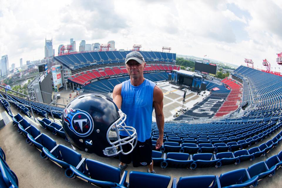 Kenny Chesney poses for a photo at Nissan Stadium ahead of his 2018 tour stop in Nashville, Tennessee. Submitted image.