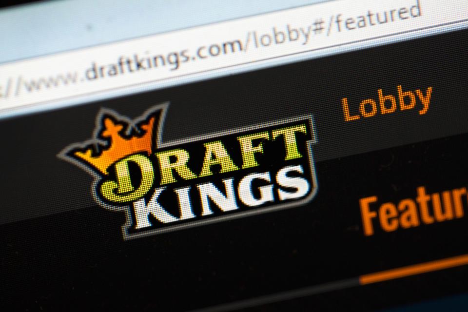 The fantasy sports website DraftKings.