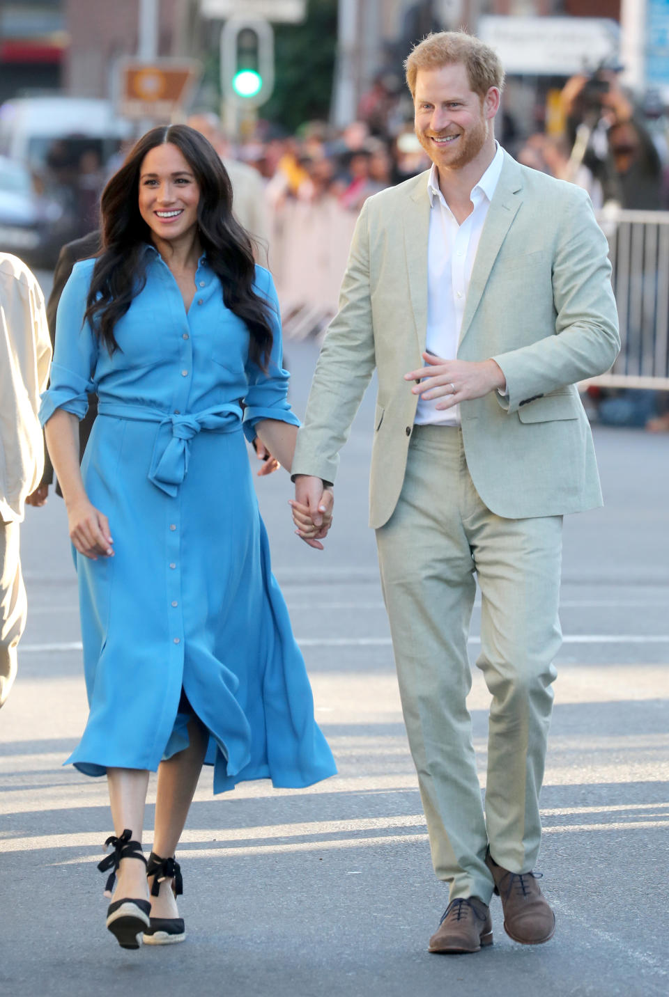 The Duke and Duchess of Sussex.  (Photo by Chris Jackson/Getty Images)