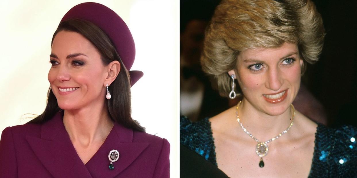 princess kate and princess diana