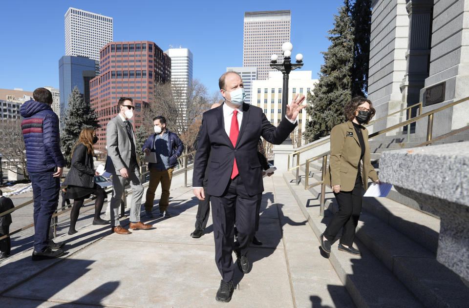 Colorado Gov. Jared Polis.