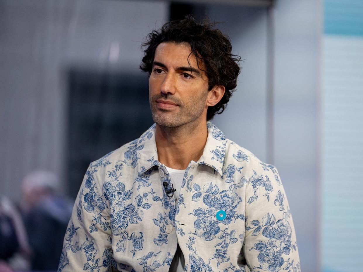 Justin Baldoni on the TODAY Show on August 08, 2024.