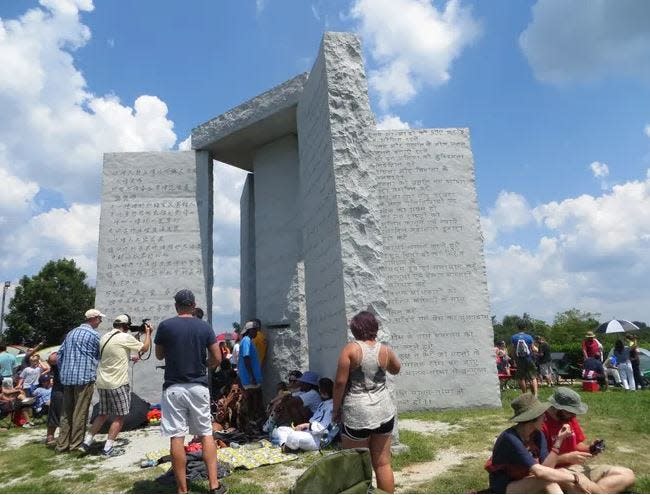 The Georgia Guidestones was a roadside attraction and tourist draw for Elbert County for many years.