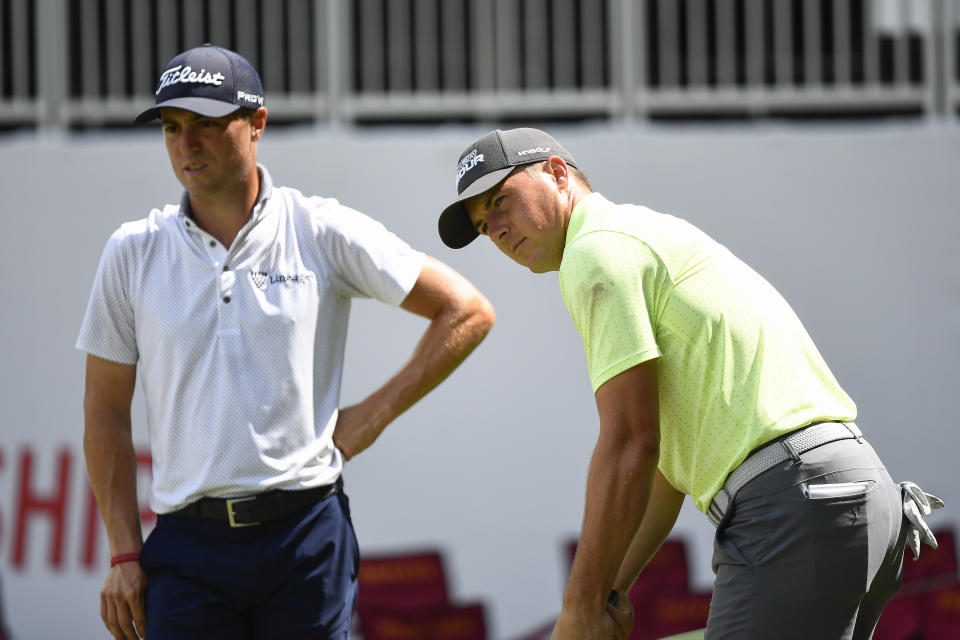 Jordan Spieth (right) will join Justin Thomas on the 2021 Ryder Cup team. (Chris Condon/PGA TOUR)