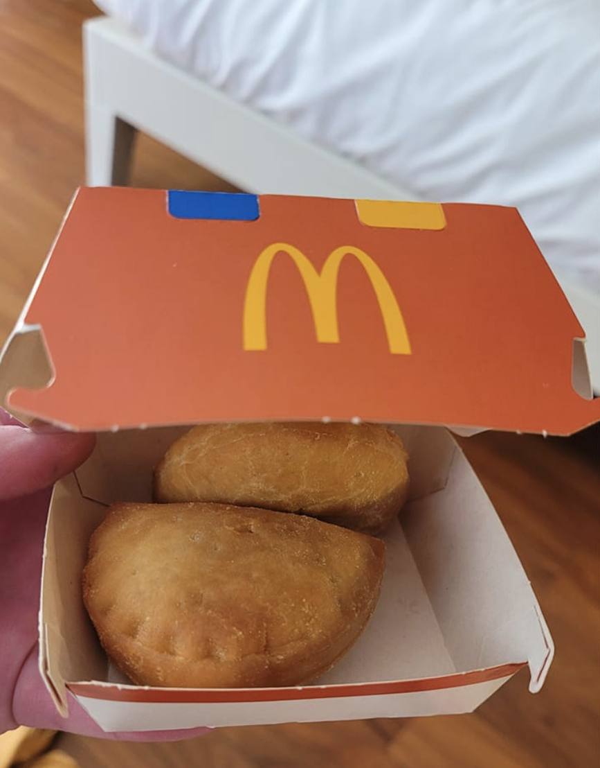 Mini calzones from McDonald's