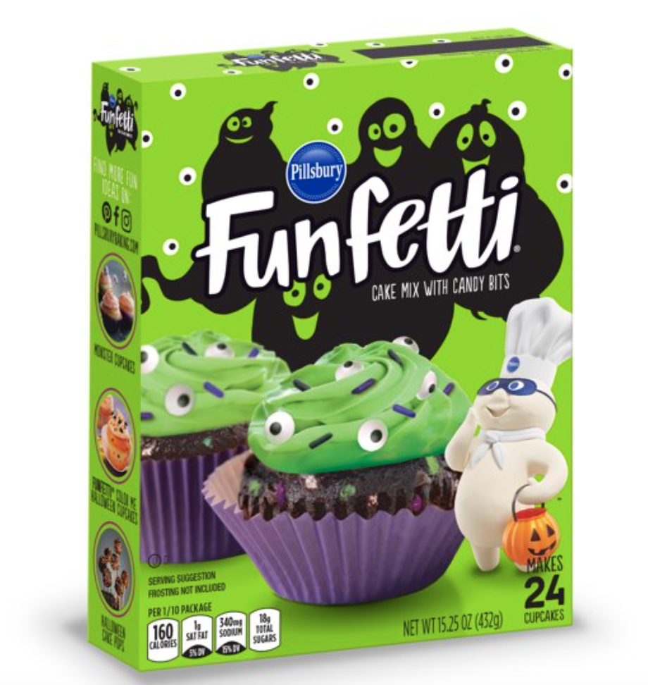 They'll giggle like the Dough Boy for these slime cupcakes. (Photo: Walmart.com) 