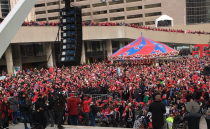 <p>Toronto Mayor John Tory declared Monday ‘Reds Day’ in honour of the MLS Cup champions. Credit: Toronto FC Twitter </p>