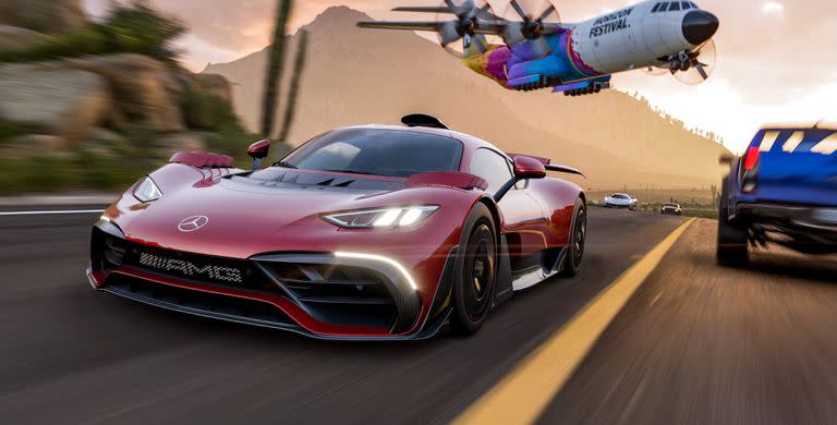 Una captura del Forza Horizon 5