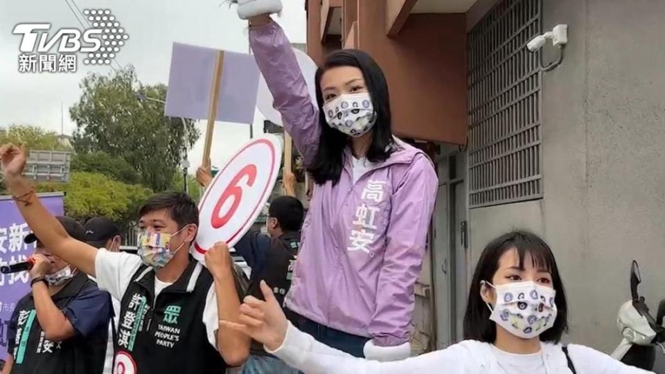 民眾黨新竹市長候選人高虹安。（ 圖／TVBS資料照）