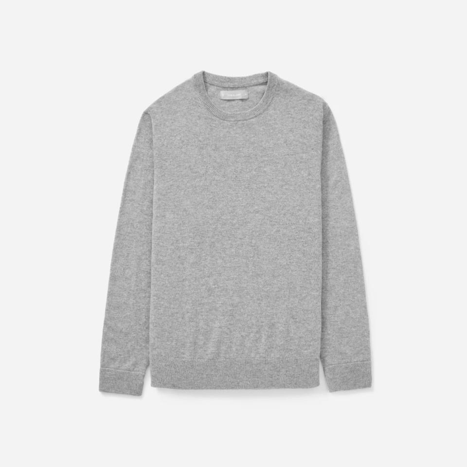 Men's cashmere sweater, Everlane Grade-A Cashmere Crew