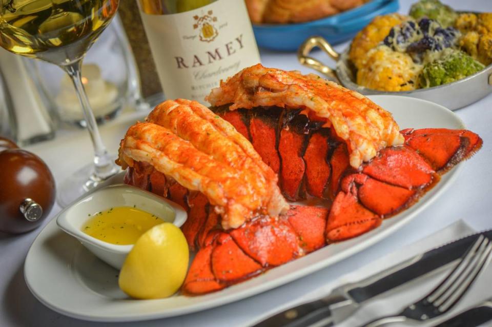 Even the twin lobster tails at Steak 48 look romantic. Steak 48 is the only Charlotte restaurant to make OpenTable’s list of 100 Most Romantic Restaurants in America in 2022.