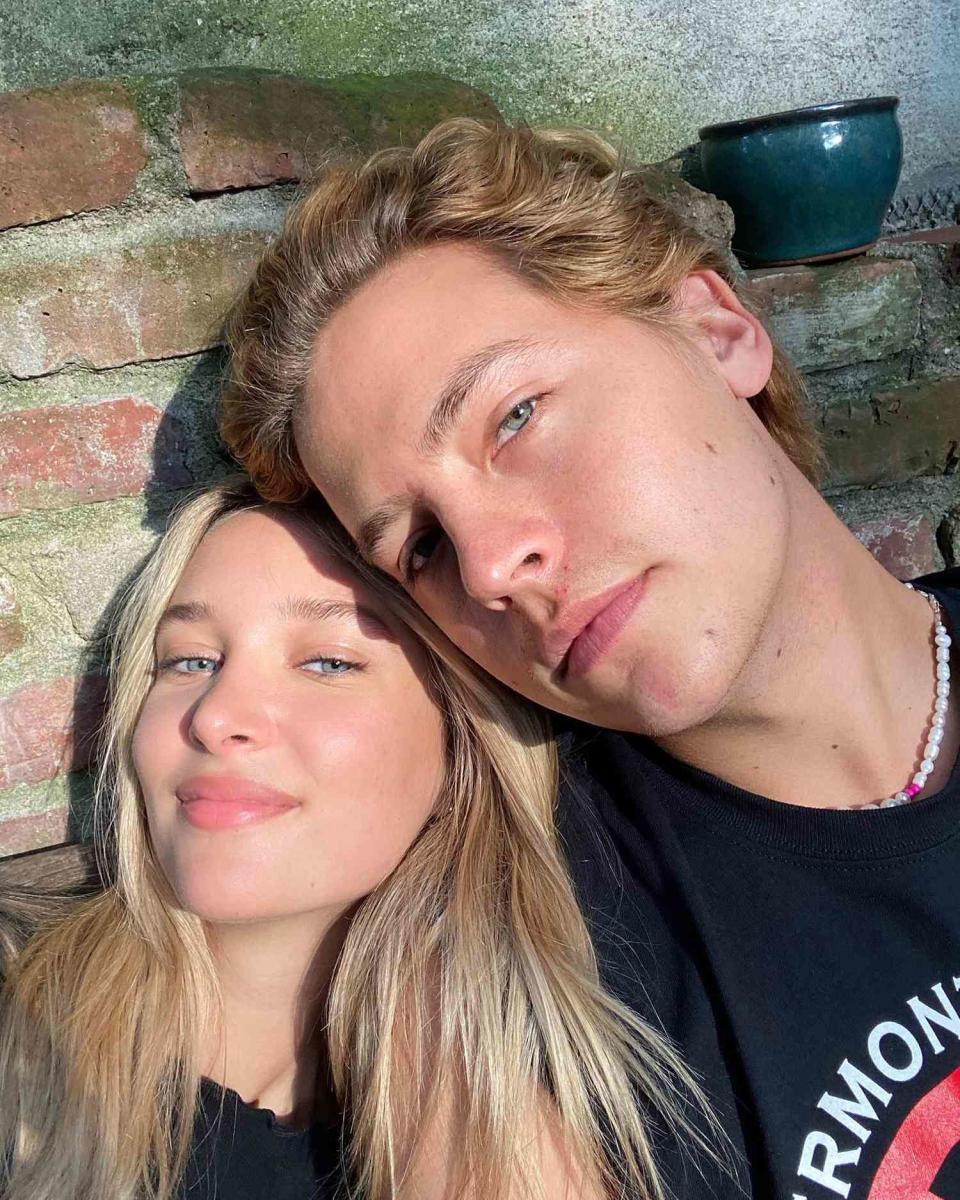 Cole Sprouse and Ali Fournier