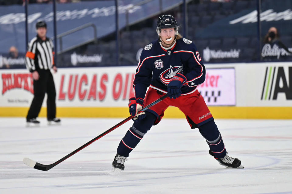 In a recent interview with a Finnish outlet, Patrik Laine criticized ex-CBJ head coach John Tortorella for not maximizing the star forward's potential. (Getty Images)