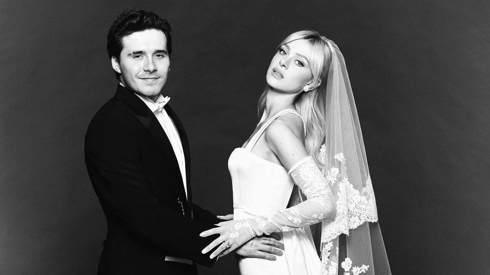 Nicola and Brooklyn Peltz-Beckhams wedding photo