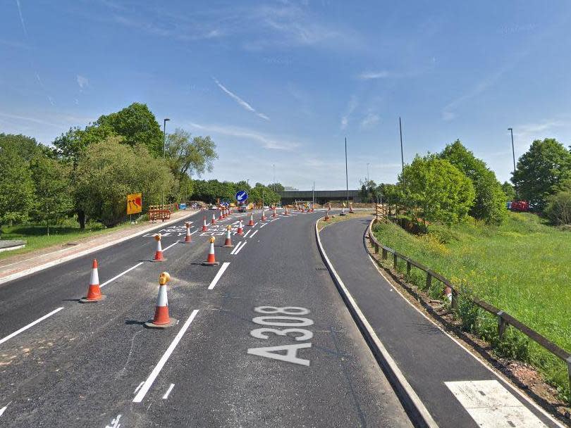 Man dies after tree falls on car in Surrey