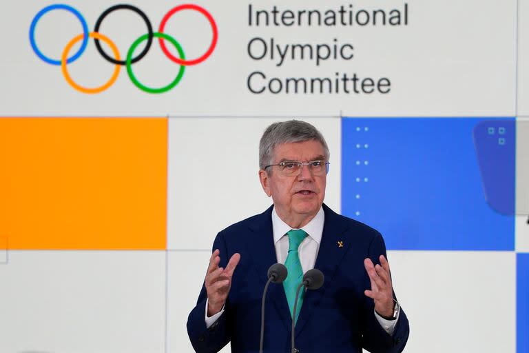 Thomas Bach, el presidente del Comité Olímpico Internacional, anticipó que habrá entre seis y ocho deportistas palestinos en los Juegos de París.